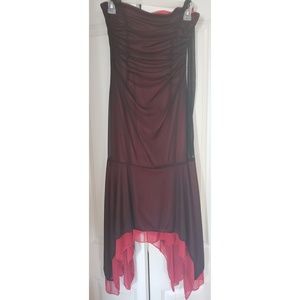 Trixie black and red party dress